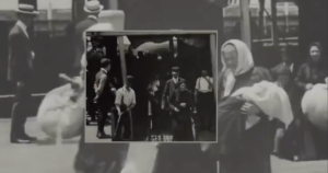 Rare 1903 Film Shows European Immigrants Arriving at Ellis Island